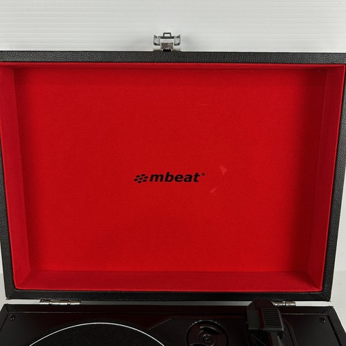 MBeat MB-USB-TR88 Retro Briefcase-Styled Turntable - Black - Picture 5 of 16