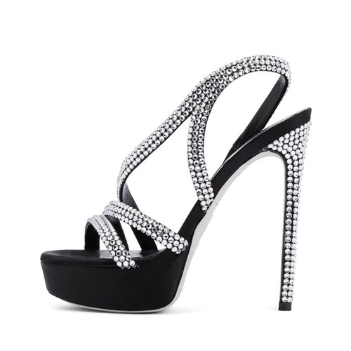 2025 neue modische ultrahohe Damen-Hausschuhe Plateau offene Zehenpartie Schuhe - Bild 6 von 26