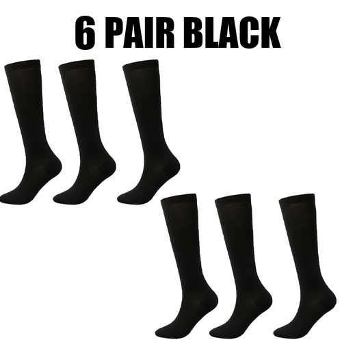 Design 15-20mmhg Plain Colors Medical Knee High Cycling Sport Compression Socks - Picture 13 of 20