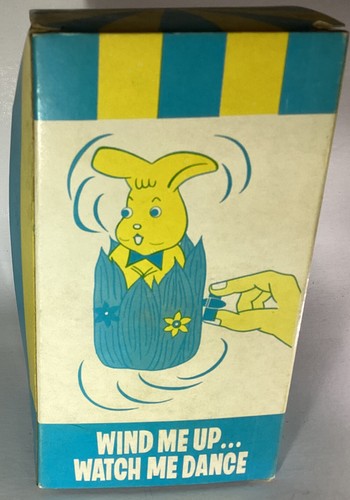 Vtg Knickerbocker Toy Co, Wind Up Toy 1960s. Dancing Chick. Tested & Works, NIB - Picture 2 of 13