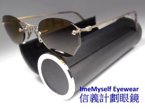 Matsuda 2861 rare vintage rimless frames optical spectacles sunglasses 太陽眼鏡 太阳眼镜 - Picture 17 of 24
