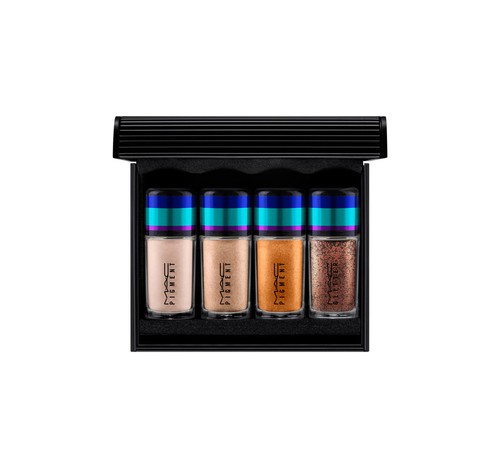 MAC Cosmetics Holiday 2015 Irresistibly Charming 4 x Pigments And Glitter/Gold - Picture 6 of 6