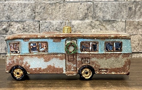Hallmark 2023 Blown Glass Ornament COUSIN EDDIE’S RV - Christmas Vacation - Picture 5 of 21
