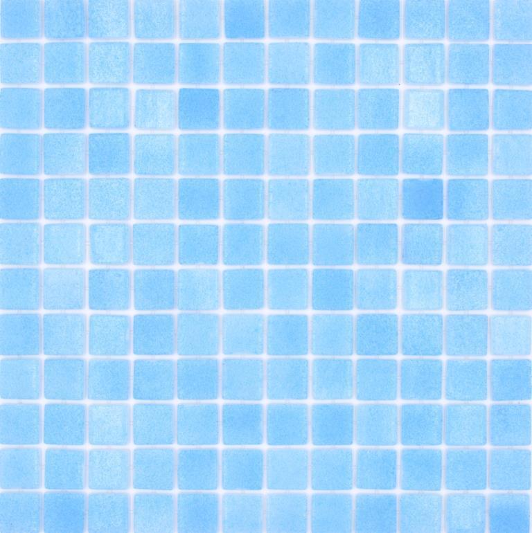 Schwimmbadmosaik Antideslizante Azul Claro Turquesa Mosaico Pool 1 Mate