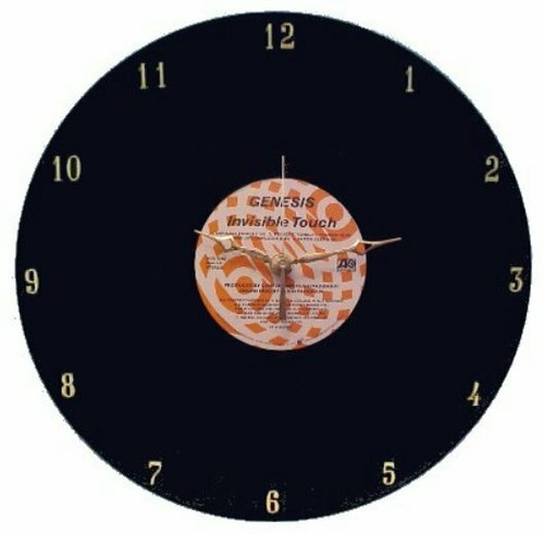 Genesis - Vinyl LP Record Wall Clock by Rock Clock - Picture 4 of 6