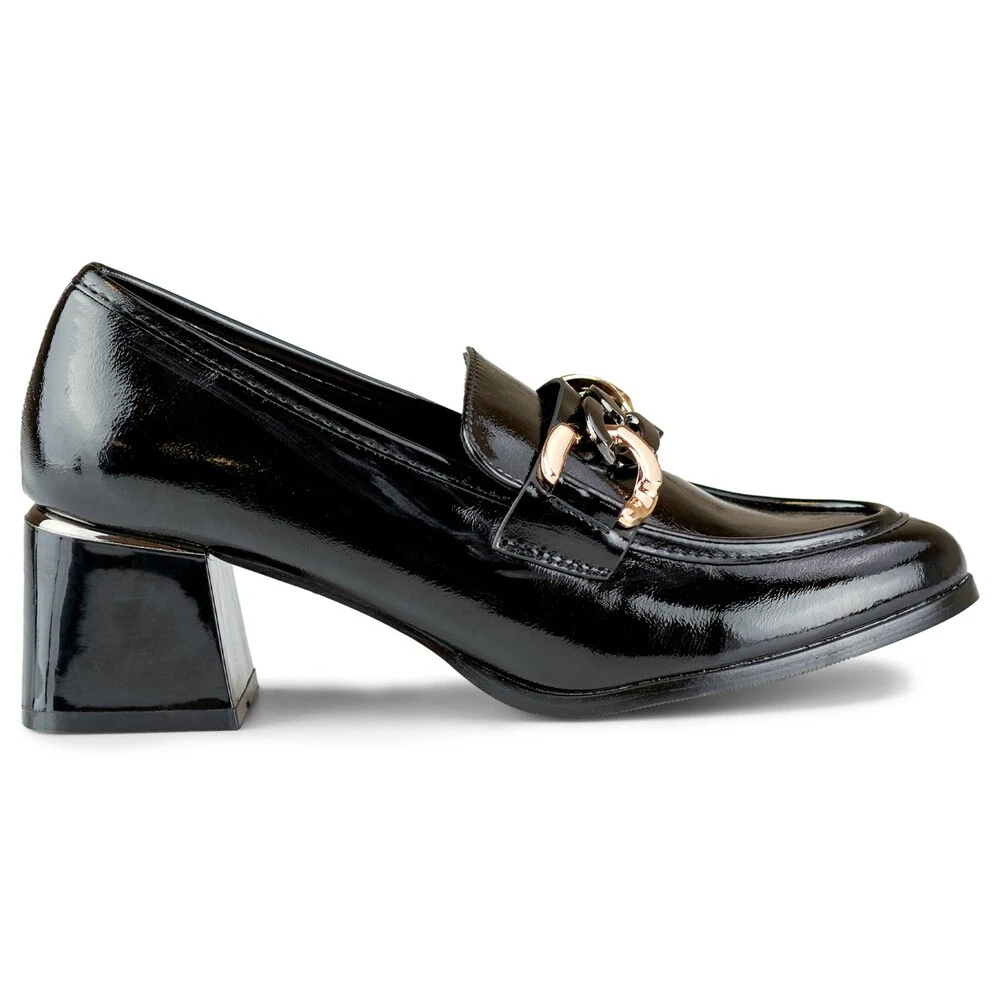 Chaussures vernies noires pour femme cheap