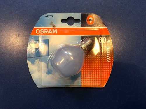 OSRAM Glühlampe ACTIV PC DAYWHITE 60W E14 TROPFENLAMPE DIMMBAR!!! - Bild 1 von 2
