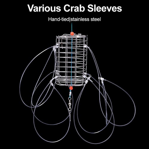 Outdoor Crab Lobster Trap Fishing Bait Trap Crab Snare Trap for Crabbing - Picture 7 of 11