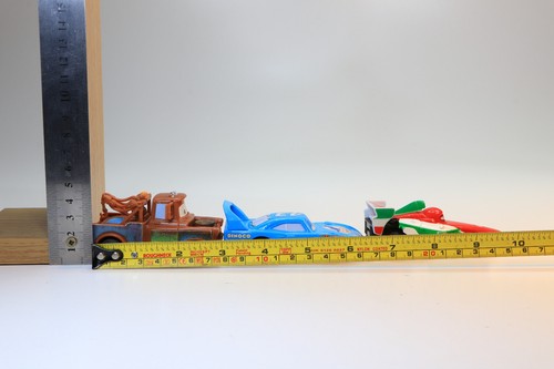 Disney Pixar Cars Bundle Lighting McQueen F1 Francesco Tow Master Diecast 1:55 - Picture 15 of 15