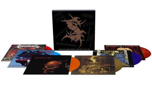 SEPULTURA THE ROADRUNNER ALBUMS 1985-1996 *RARE* BOX 6x LP COLORED VINYL EU New - Picture 1 of 4