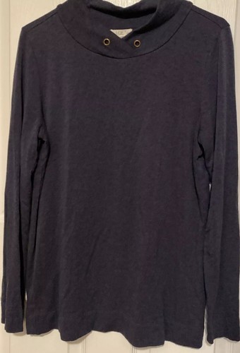 Loft Outfit Lounge Pullover Damen klein marineblau Langarm sehr weich schneller Versand - Bild 1 von 8