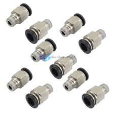 10 Pcs JPC8-01 1/8" PT Male Thread 8mm Push In JointPneumaticConnector Quick F #