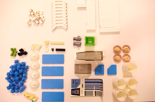 Construx #587 Star Force Command Set Fisher Price Space Building Near Complete - Imagen 4 de 12