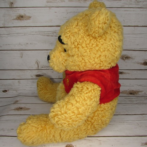 Disney Store Cuddler Pooh Bear 18" Fuzzy Shaggy Plush Winnie The Pooh - Picture 8 of 12