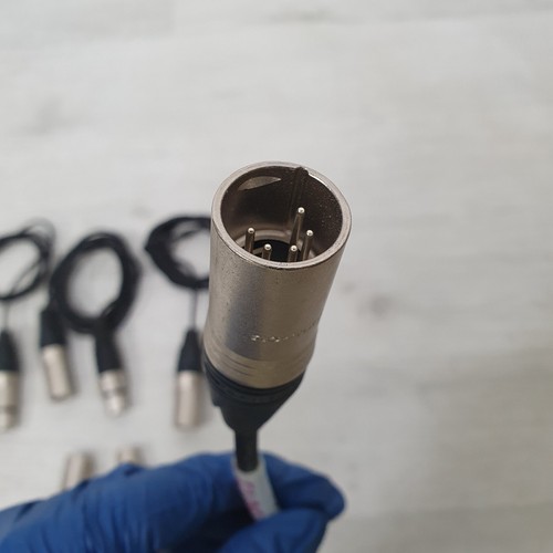 Neutrik NCMMX Male XLR to NCFFX Female XLR Mixed Cables and Connectors LOT - D6 - Picture 3 of 15