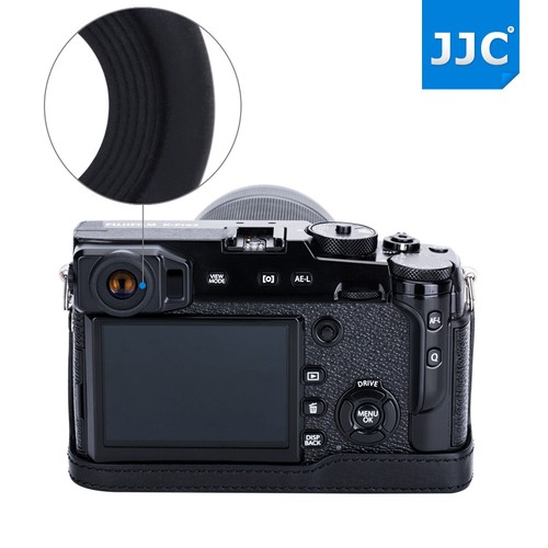 JJC 2pcs Silicone Soft Eyecup Eyepiece Viewfinder for Fujifilm Finepix X-PRO2 - Picture 9 of 12