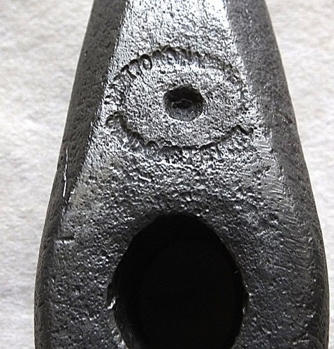 MARTILLO TIPO TRINEO VINTAGE USADO HERRERO ACERO FUNDIDO 2-1/2 LB - Imagen 2 de 7