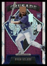 2022 Panini Chronicles Crusade Pink Pulsar  Ryan Vilade Baseball Card