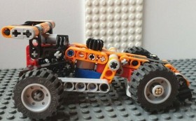 Lego Technic 3 in 1 Set 9390 Mini Race Car No BA