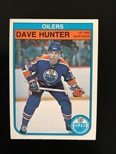 1982-83 O-Pee-Chee Dave Hunter #110 Edmonton Oilers  NMMT