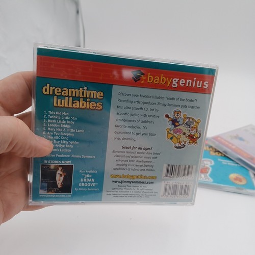 4 baby genius CDs: dreamtime lullibies, Nursery Rhymes & sweet dreams... Read - Imagen 5 de 11