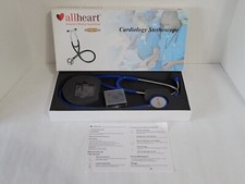 AllHeart Latex-Free Cardiology Stethoscope -Blue