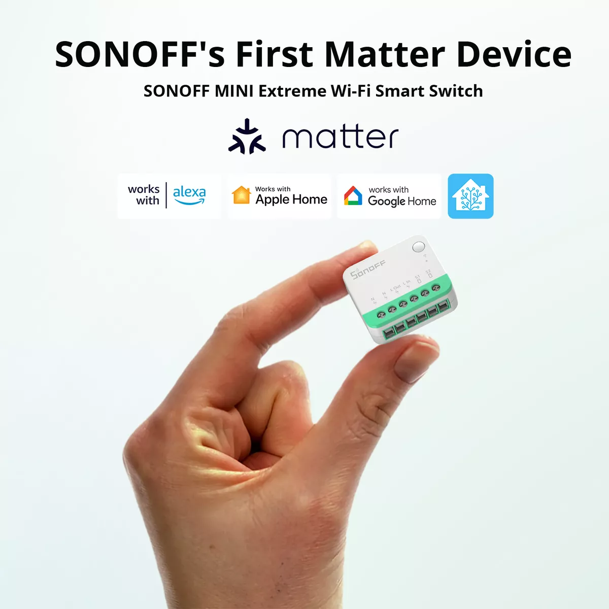 Sonoff Mini R2 Wifi Smart Switch MINIR2 2 Way Modules eWeLink APP DIY  Switch Wireless Remote Control Work with Alexa Google Home - AliExpress