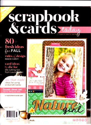 SCRAPBOOK AND CARDS TODAY MAGAZINE 80+ FRESH IDEAS FOR ALL FALL 2017 - Picture 1 of 1