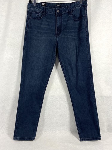 Express Jeans Men’s 36x32 Blue Slim Fit Stretch Mid Rise Straight Leg New