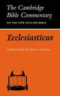 Ecclesiasticus or the Wisdom of Jesus, Son of Sirach by John G. Snaith (Paperback, 1974)