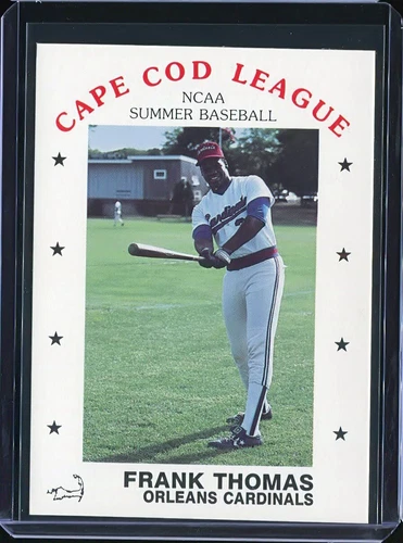 FRANK THOMAS 1988 P&L CAPE COD LEAGUE SUMMER LEAGUE #126