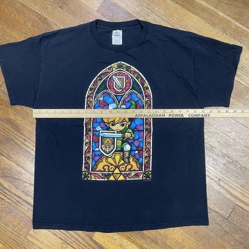 Vintage Zelda Wind Waker Adult Large 2008 Video Game Graphic T-Shirt Retro - Picture 11 of 14