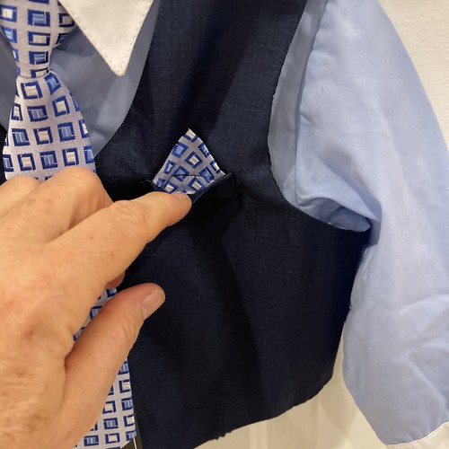 Andrew Fezza Toddler Kids Baby Boys Clothes 12M Suit Vest Tie Shirt Pants Set - Picture 5 of 11