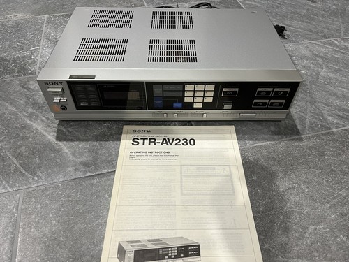 Sony STR-AV230 Stereo FM/AM Receiver. Tested. Excellent!