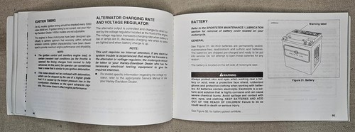 Harley-Davidson 99468-00 - 2000 XLH Models Owner's Manual - Picture 6 of 7