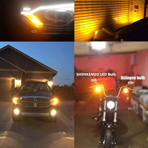 For BMW R1200R R1200RS R1200CL LED Front Rear Turn Signal Lights P21W 12093NA US - Picture 4 of 12