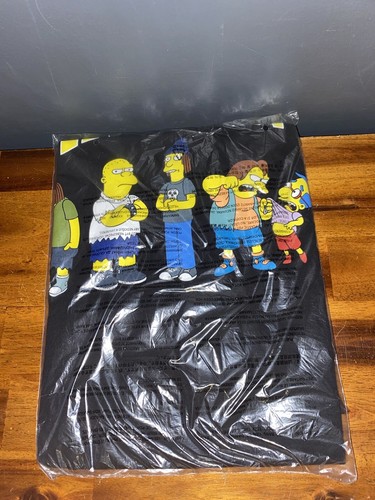 Chinatown Market x The Simpsons “Ha Ha” Arc Black T-Shirt Sz L - Picture 6 of 7