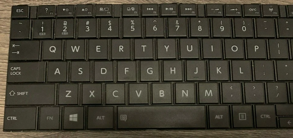 Toshiba Satellite C50D-A C50-A C55D-A C55-A C50D TECLADO PORTÁTIL TECLAS TECLAS TECLAS Foto 2 de 4