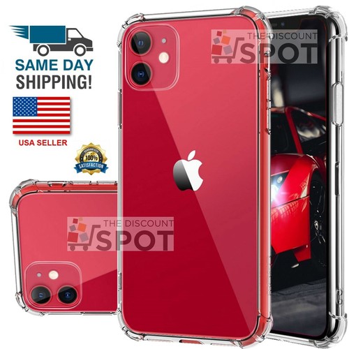 For iPhone XS 12 Slim Clear Case Crystal Transparent 12 Pro Max Hard Cover - Picture 17 of 21