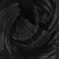 Nylon Doll Hair - Nightmare Black for Rerooting Custom Dolls, Doll Rehair