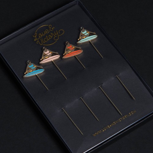 Surfer Cocktail Picks - Foto 2 di 2