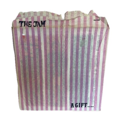The Jam The Gift Original UK 1st Press With Candy Stripes Gift Bag 1982 Rare