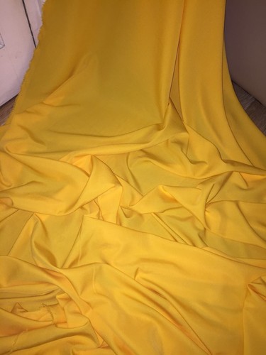 1 MTR HELLGELB 100 % POLYESTER FUTTERSTOFF... 45 ZOLL BREIT SONDERANGEBOT