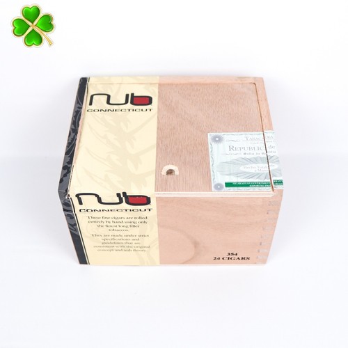 Nub Connecticut 354 Scatola vuota per sigari in legno 5,75" x 4,5" x 3,75" - Foto 10 di 11