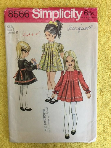 Simplicity Patterns ~ CUT PATTERNS ~ All Size 2 * ~ * ~ * ~ * ~ * ~ Listing 5853 - Picture 46 of 127