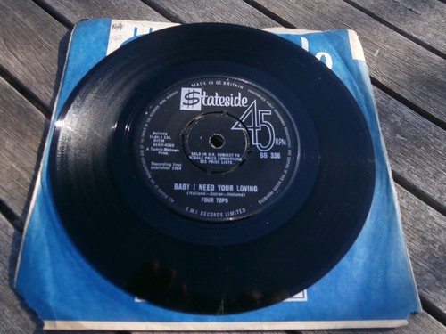 Four Tops - Baby I Need Your Loving/Call On Me - Stateside SS 336 - G - Picture 2 of 3