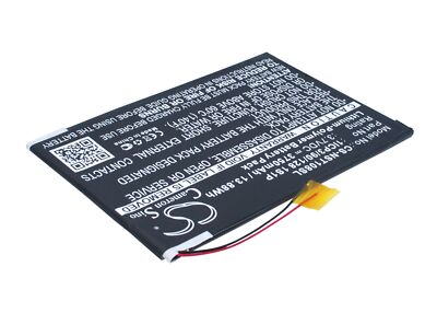 Li-Polymer Akku für Nuvision Nuvision 10,1 Zoll TM1088C 3,7V 3750mAh