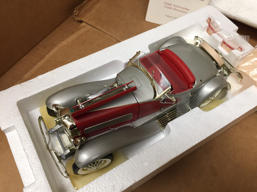 HAMILTON COLLECTION LIMITED ED. 1:18 ERTL DIE-CAST 1935 DUESENBERG SSJ ROASTER - Picture 5 of 8