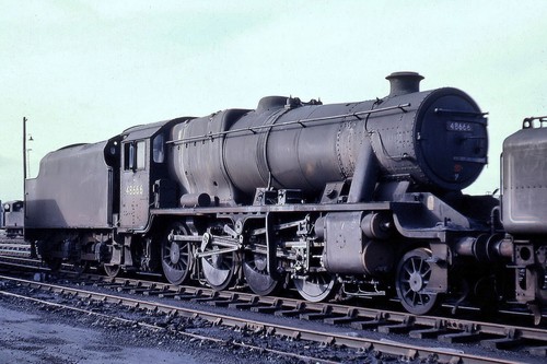 48666 British Rail Midland Region 6x4 Quality Steam Rail Photo