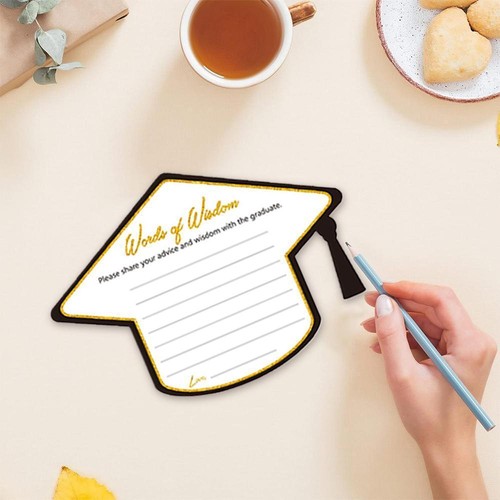 Graduation Party Decoration Invitation Card Greeting Cap Card Card Greeting T0E9 - Picture 6 of 12
